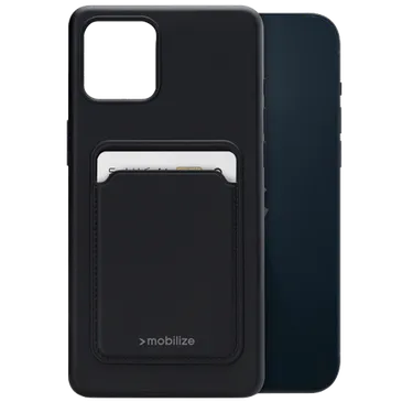 Mobilize Cardcase TPU Back Cover Schwarz Apple iPhone 15 Plus