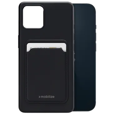 Mobilize Cardcase TPU Back Cover Schwarz Apple iPhone 15