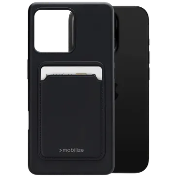 Mobilize Cardcase TPU Back Cover Schwarz Apple iPhone 16 Pro