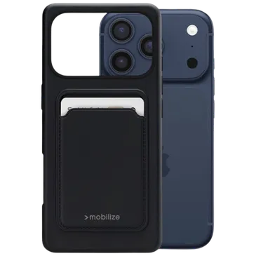 Mobilize Cardcase TPU Back Cover Schwarz Apple iPhone 17 Pro Max