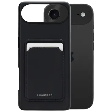Mobilize Cardcase TPU Back Cover Schwarz Apple iPhone Air