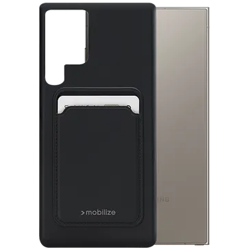 Mobilize Cardcase TPU Back Cover Schwarz Samsung Galaxy S24 Ultra