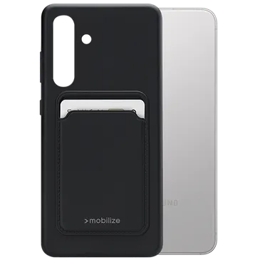 Mobilize Cardcase TPU Back Cover Schwarz Samsung Galaxy S24
