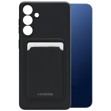 Mobilize Cardcase TPU Back Cover Schwarz Samsung Galaxy S25+