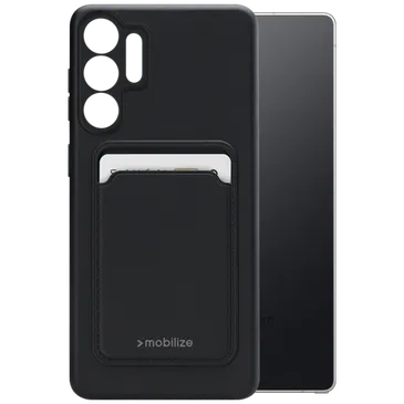 Mobilize Cardcase TPU Back Cover Schwarz Samsung Galaxy S25 Ultra
