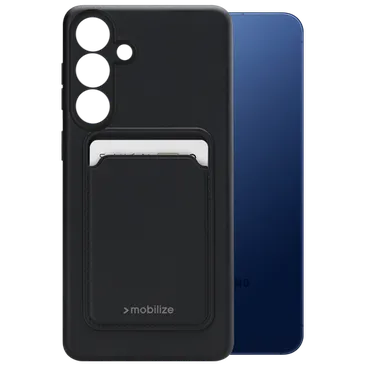 Mobilize Cardcase TPU Back Cover Schwarz Samsung Galaxy S25