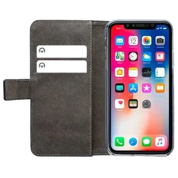 Mobilize Pu-Leder Book Hülle Schwarz Apple iPhone XR
