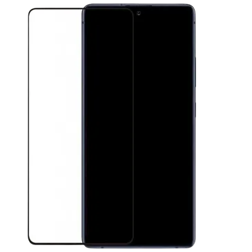 Mobilize Edge-to-Edge Glas Displayschutzfolie Schwarz Samsung Galaxy S10 Lite