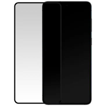 Mobilize Gehärtetes Glass Black Frame Displayschutzfolie Samsung Galaxy S25 Edge