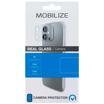 Mobilize Gehärtetes Glas Clear Displayschutzfolie Camera Samsung Galaxy S23 Ultra