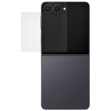 Mobilize Gehärtetes Glas Clear Displayschutzfolie Samsung Galaxy Z Flip 8