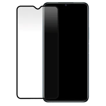 Mobilize Gehärtetes Glass Edge To Edge Displayschutzfolie vivo Y33S/Y76 5G Schwarz