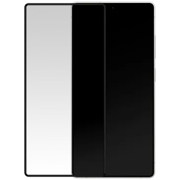 Mobilize Gehärtetes Glass Black Frame Displayschutzfolie Samsung Galaxy S25 Ultra