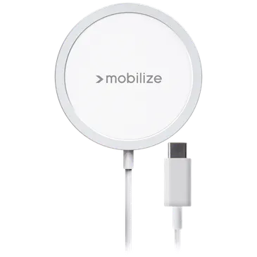 Mobilize MagSafe Kabelloses Schnellladegerät Weiß