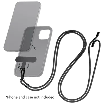 Mobilize Nylon Koord Schwarz