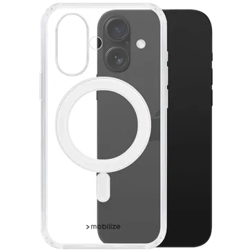 Mobilize PC Back Cover Durchsichtig Magnetisch Apple iPhone 16 Plus