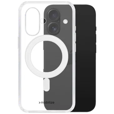 Mobilize PC Back Cover Durchsichtig Magnetisch Apple iPhone 16