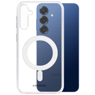 Mobilize PC Back Cover Durchsichtig Magnetisch Samsung Galaxy S25+