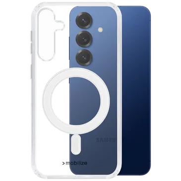 Mobilize PC Back Cover Durchsichtig Magnetisch Samsung Galaxy S25
