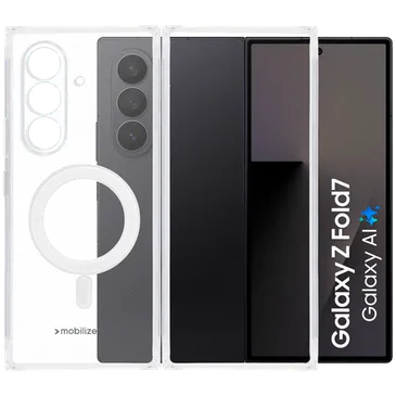 Mobilize PC Back Cover Durchsichtig Magnetisch Samsung Galaxy Z Fold 7