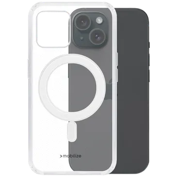 Mobilize PC Back Cover Durchsichtig MagSafe Apple iPhone 15
