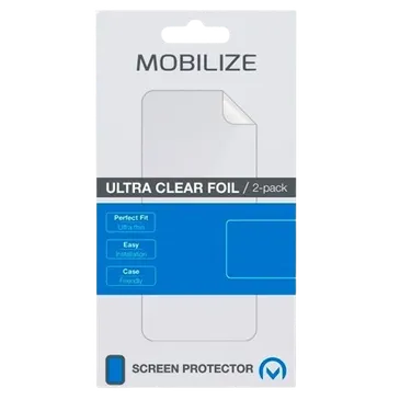 Mobilize Plastik Clear Displayshutzfolie Motorola Moto G60s 2-pack