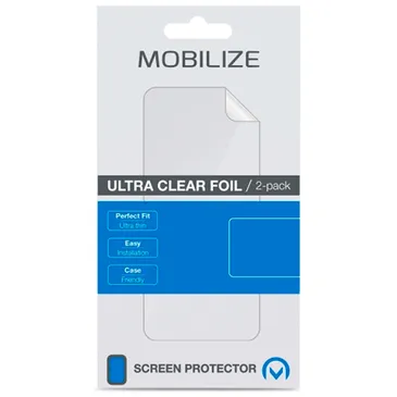 Mobilize Kunststoff Clear Displayschutzfolie Nokia G11 Plus 2-Pack