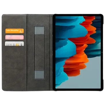 Mobilize Premium Folio Hülle Schwarz Samsung Galaxy Tab S7/S8