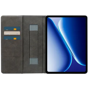 Mobilize Premium Folio PU-Leder Book Hülle Schwarz OnePlus Pad Go 2