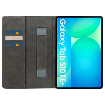 Mobilize Premium Folio Pu-Leder Book Hülle Schwarz Samsung Galaxy Tab S10 FE+