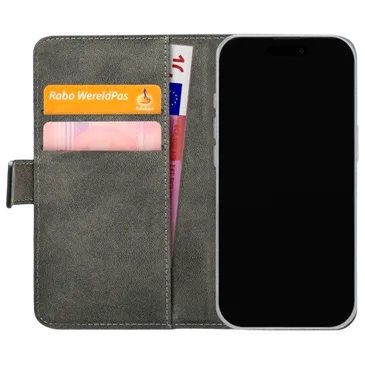 Mobilize PU-Leder Book Hülle Schwarz Apple iPhone 17 Pro