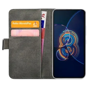 Mobilize PU-leder Book Case Schwarz Asus Zenfone 8 Flip