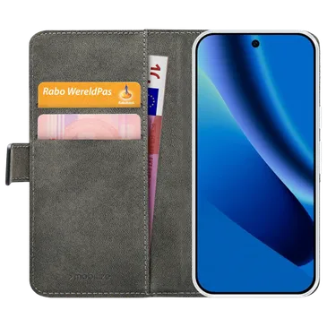 Mobilize PU-Leder Book Hülle Schwarz Google Pixel 10a