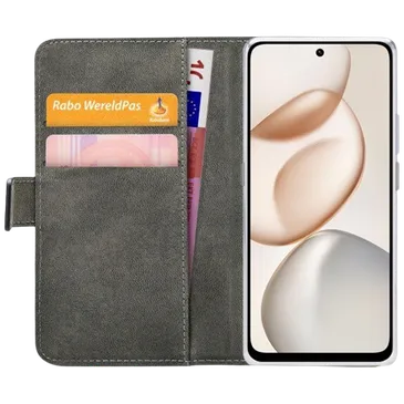 Mobilize PU-Leder Book Hülle Schwarz Honor 400 Smart