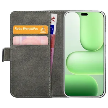 Mobilize PU-Leder Book Hülle Schwarz Honor 600 Lite