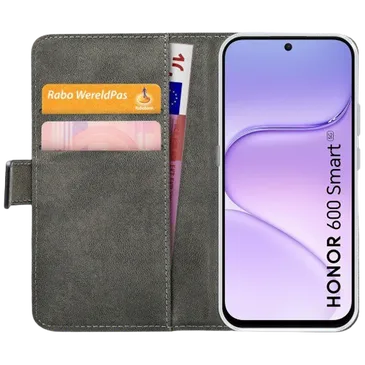 Mobilize PU-Leder Book Hülle Schwarz Honor 600 Smart