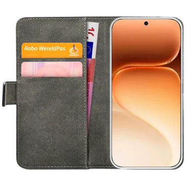 Mobilize PU-Leder Book Hülle Schwarz Honor 600