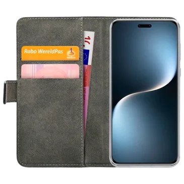 Mobilize Pu-Leder Book Hülle Schwarz Honor Magic7 Pro