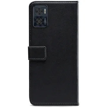 Mobilize  Pu-Leder Book Hülle Schwarz Motorola Moto E22/E22i