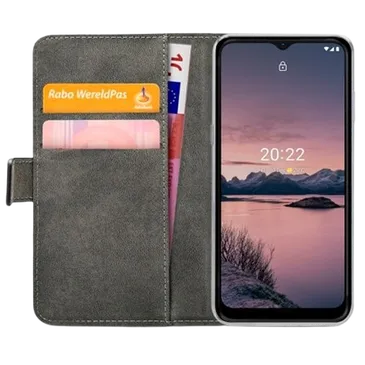 Mobilize PU-leder Book Case Schwarz Nokia G11/G21