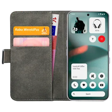 Mobilize PU-Leder Book Hülle Schwarz Nothing Phone (3)