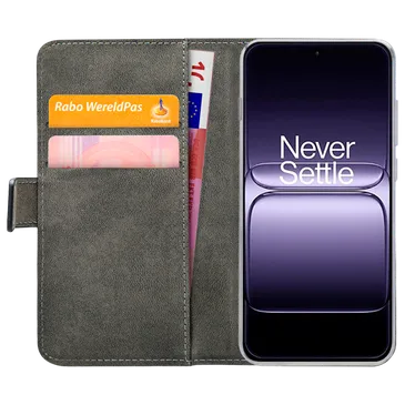 Mobilize PU-Leder Book Hülle Schwarz OnePlus 15