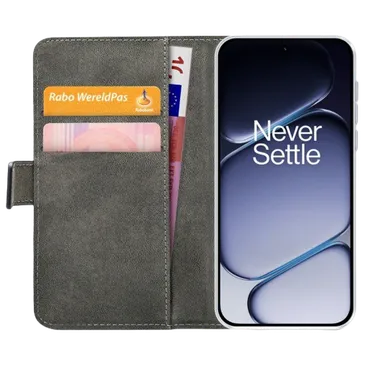 Mobilize PU-Leder Book Hülle Schwarz OnePlus Nord CE6