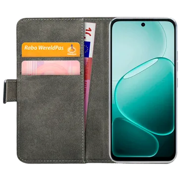 Mobilize PU-Leder Book Hülle Schwarz OPPO A6 4G/A6 5G