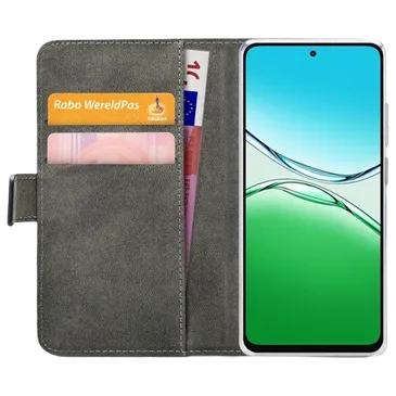 Mobilize PU-Leder Book Hülle Schwarz OPPO A6 Pro