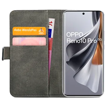 Mobilize Pu-Leder Book Hülle Schwarz OPPO Reno10/Reno10 Pro