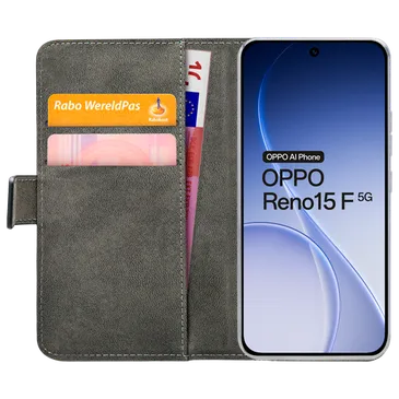 Mobilize PU-Leder Book Hülle Schwarz OPPO Reno15 F 5G