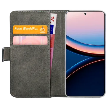 Mobilize Pu-Leder Book Hülle Schwarz Poco F7 Ultra