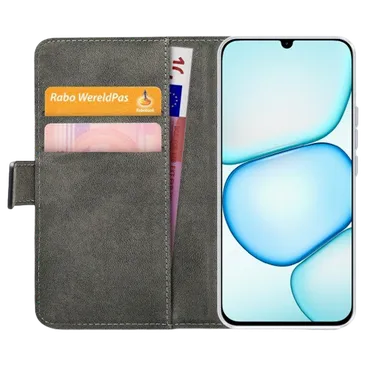 Mobilize PU-Leder Book Hülle Schwarz Realme C100 5G