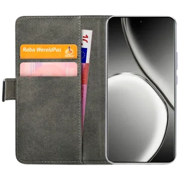 Mobilize Pu-Leder Book Hülle Schwarz Realme GT 6/GT 6T